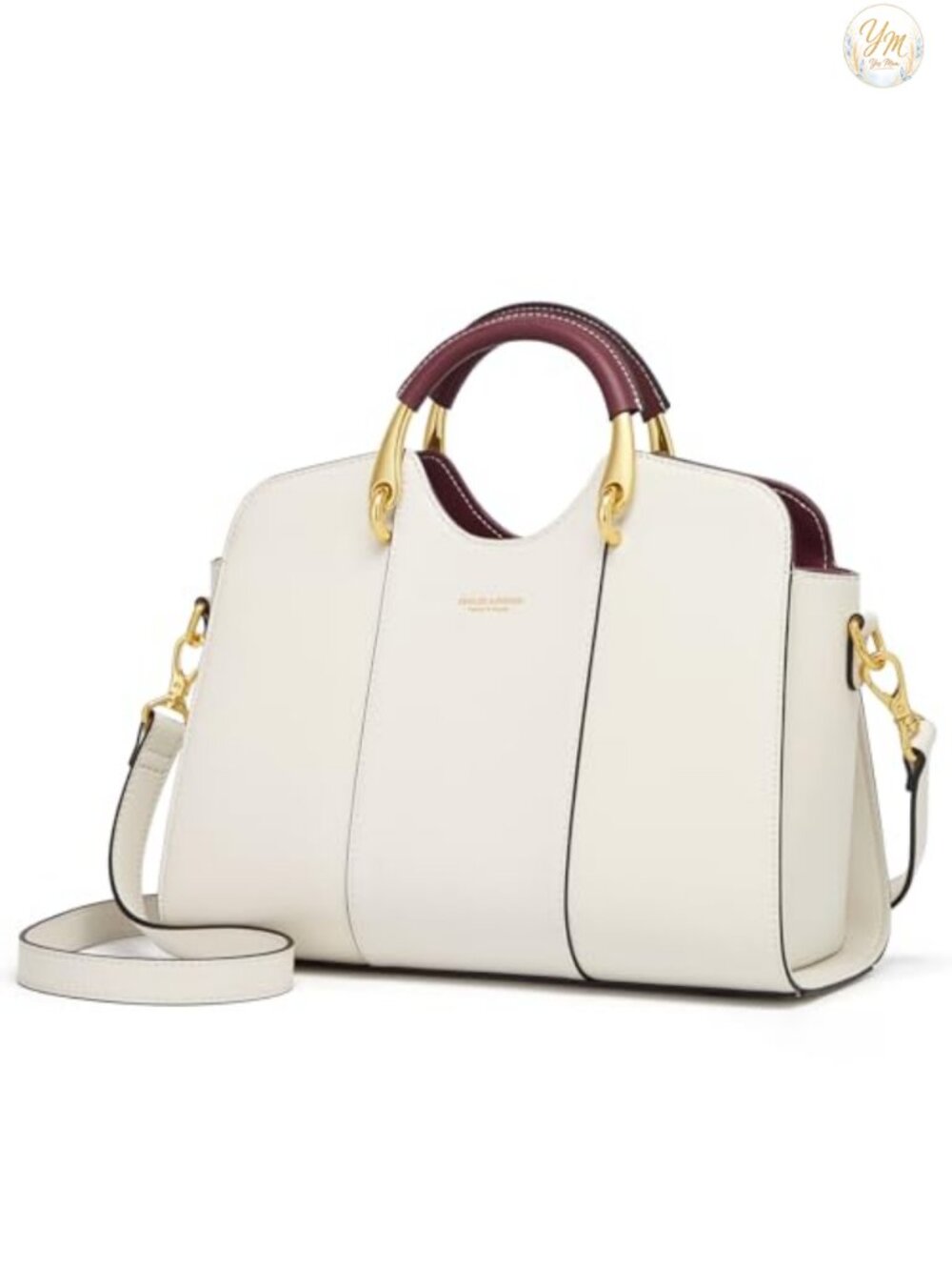 Genuine Leather Satchel Tote Bag for Women - Adjustable Strap Waterproof